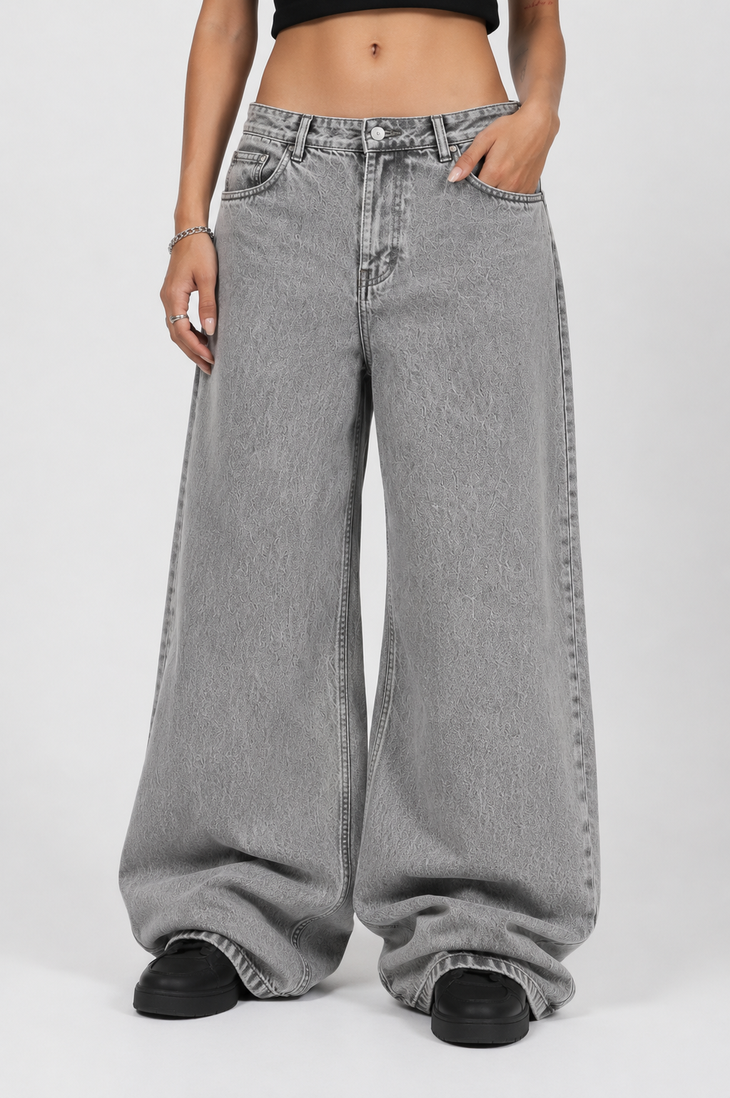 Greyline Wide Leg Denim
