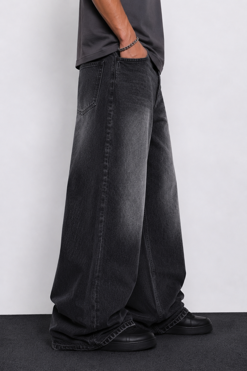 Fadeout Wide Leg Denim