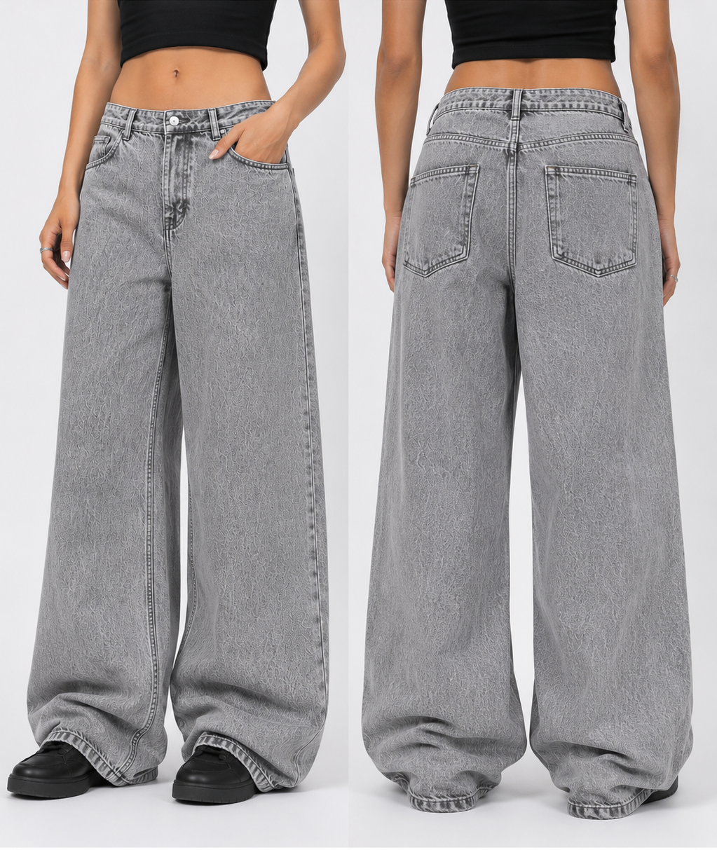 Greyline Wide Leg Denim