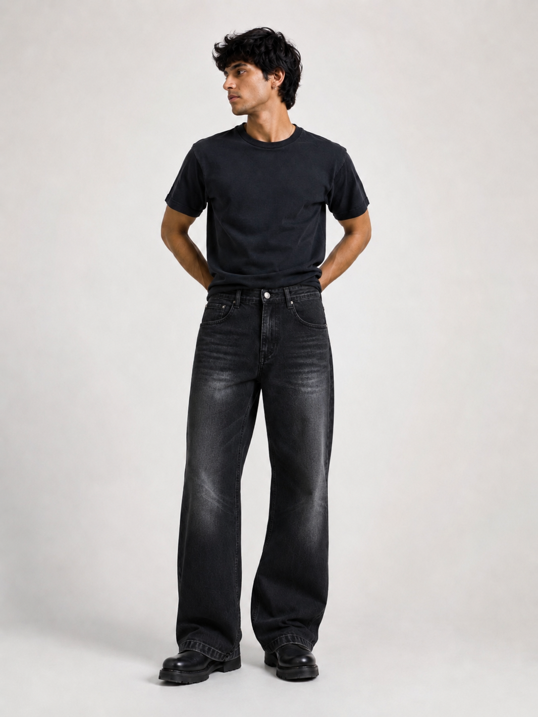 Slate Black - Relaxed Stretch