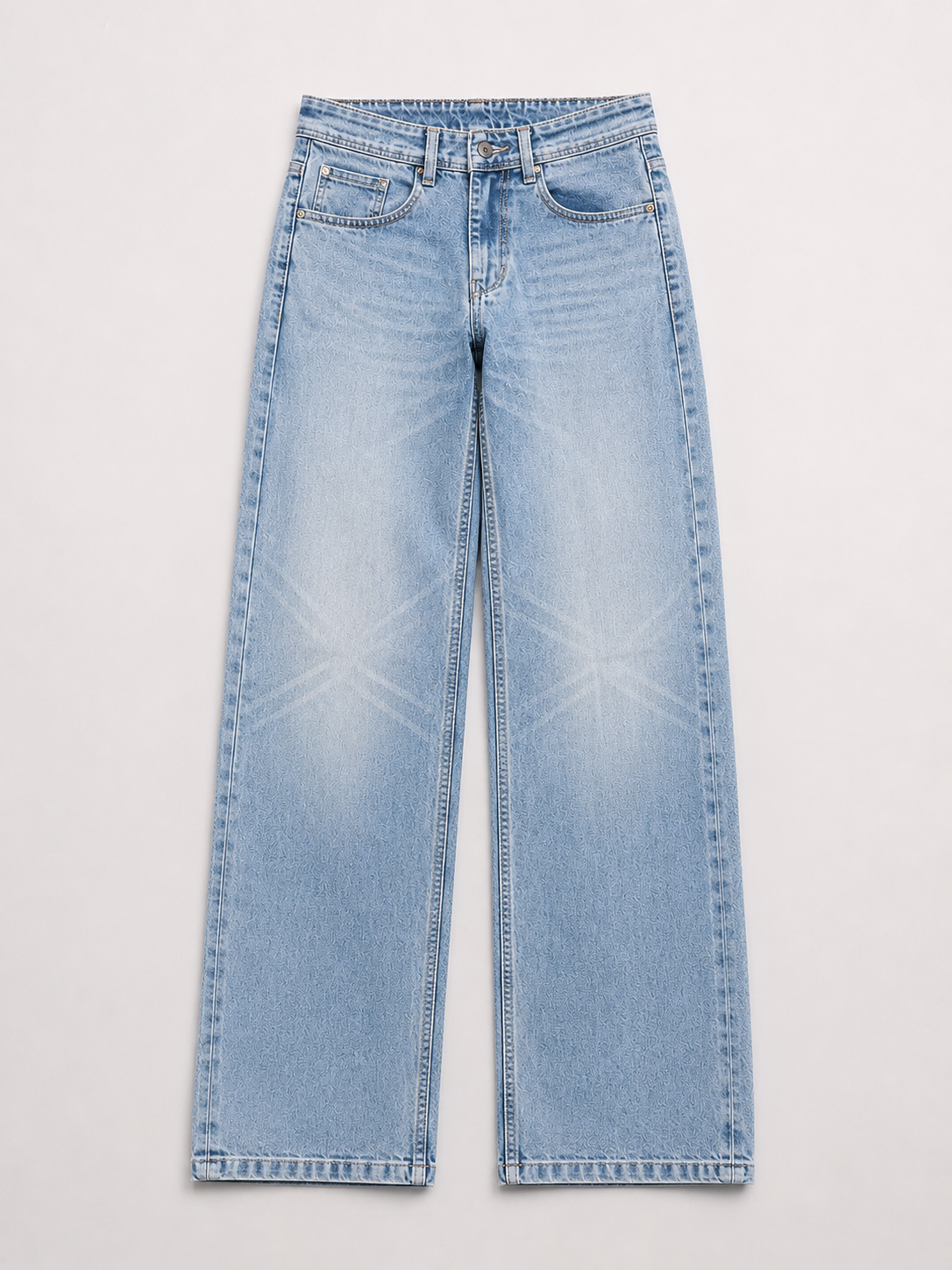 Ether Blue - Relaxed Straight Stretch